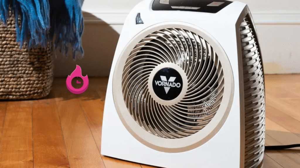 the heater is on