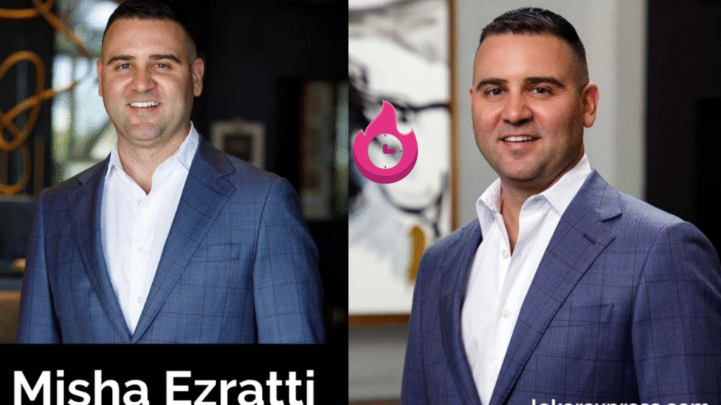 "misha ezratti wife"