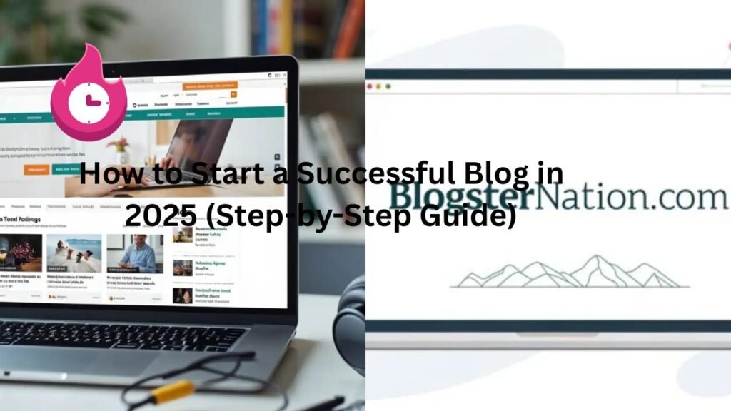 How to Start a Successful Blog in 2025 (Step-by-Step Guide) "blogsternation .com"