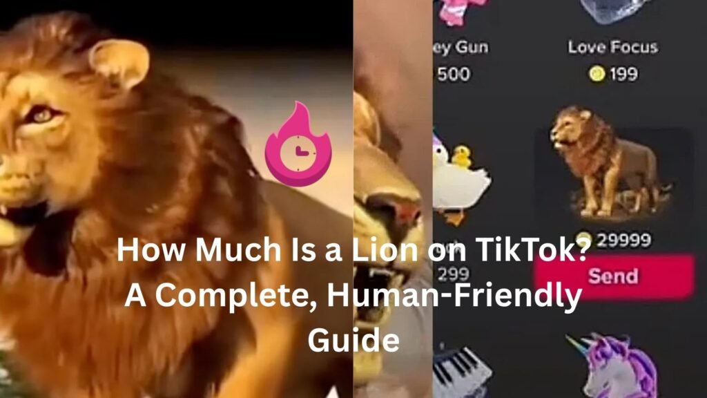 how much is a lion on tiktok