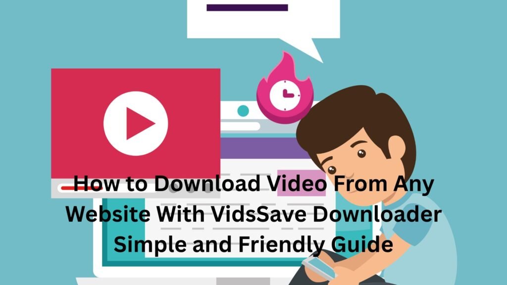 How to Download Video From Any Website With VidsSave Downloader Simple and Friendly Guide