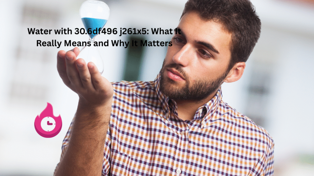 Water with 30.6df496 j261x5: What It Really Means and Why It Matters
