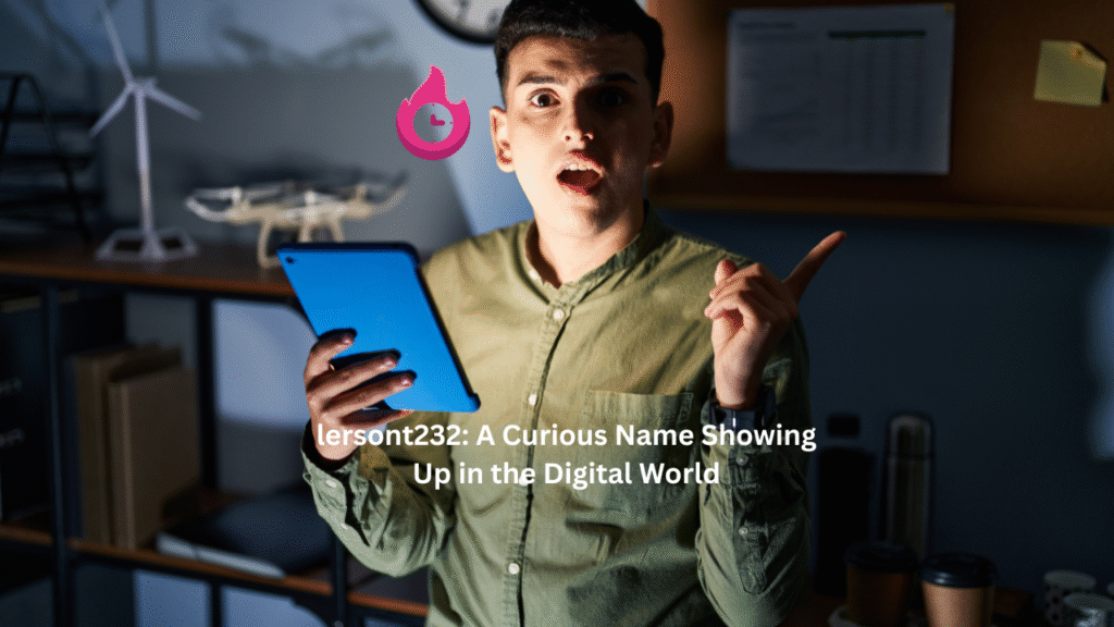 lersont232: A Curious Name Showing Up in the Digital World lersont232
