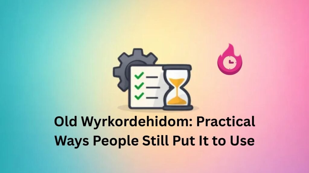 Old Wyrkordehidom: Practical Ways People Still Put It to Use how old wyrkordehidom can be used