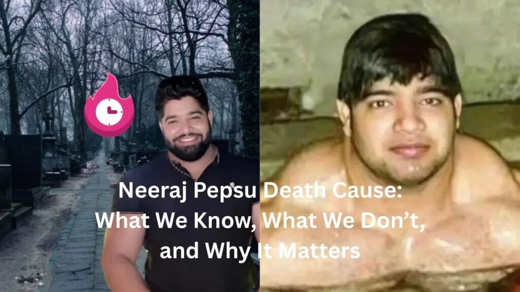 neeraj pepsu death cause