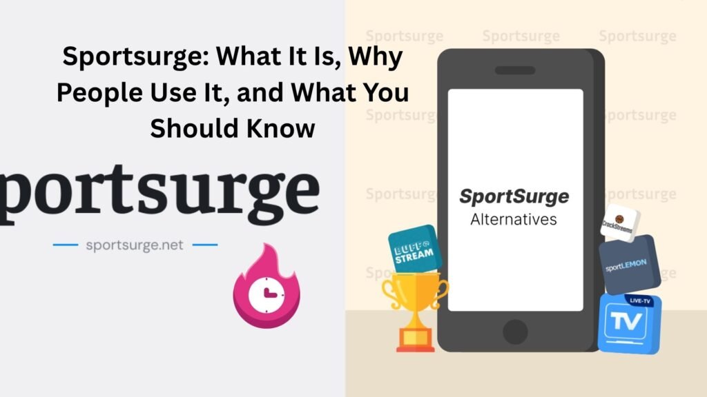 Sportsurge: What It Is, Why People Use It, and What You Should Know sportsurge