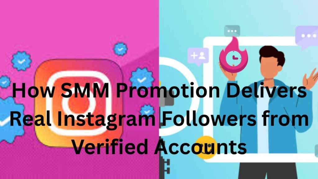 How SMM Promotion Delivers Real Instagram Followers from Verified Accounts 
