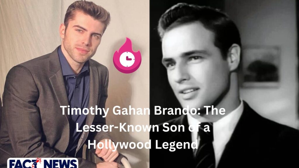 Timothy Gahan Brando: The Lesser-Known Son of a Hollywood Legend timothy gahan brando
